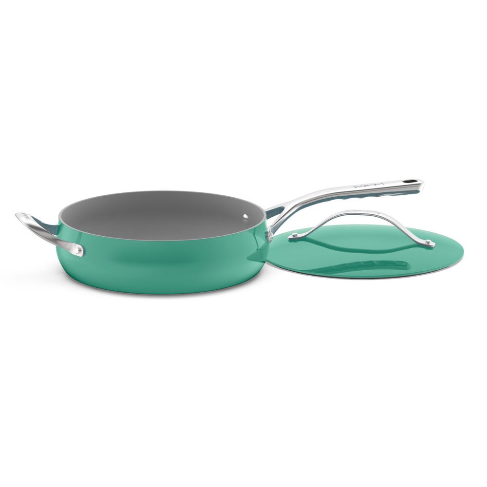 Culinary Collection 4.5 Qt Sauté Pan with Helper Handle & Cover - Image 3