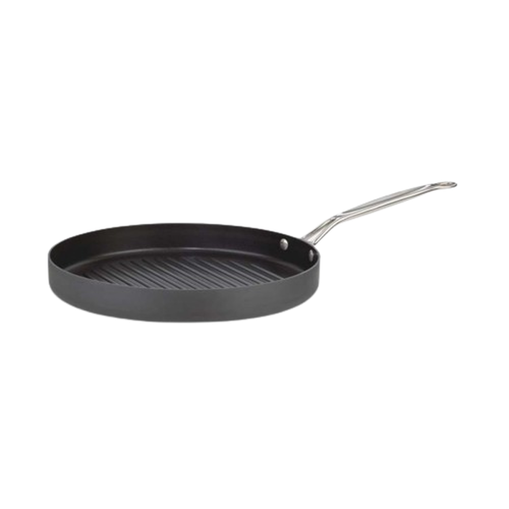 Chef's Classic™ Nonstick Hard Anodized 12" Round Grill Pan