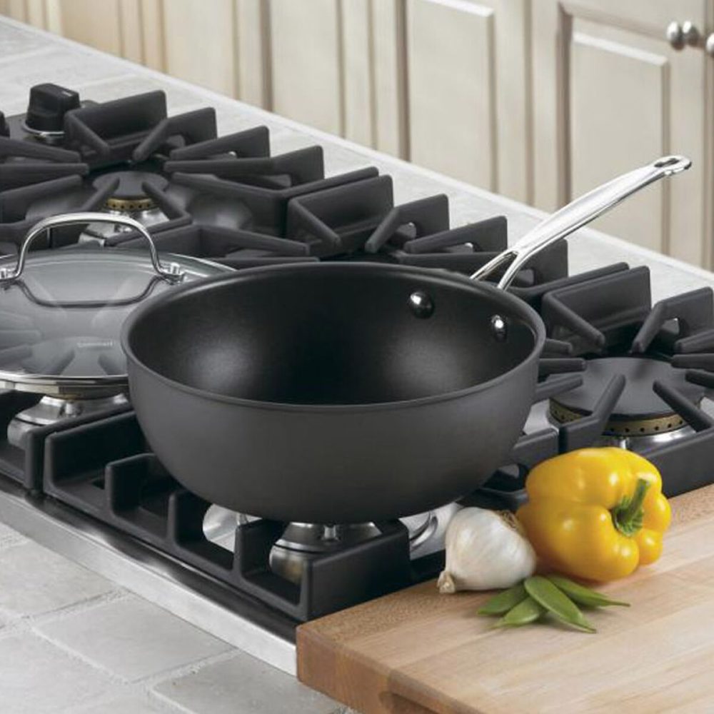 3 Quart Chef's Pan with Cover - Image 2