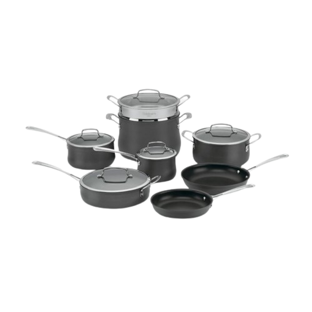 13 Piece Contour Hard Anodized Set