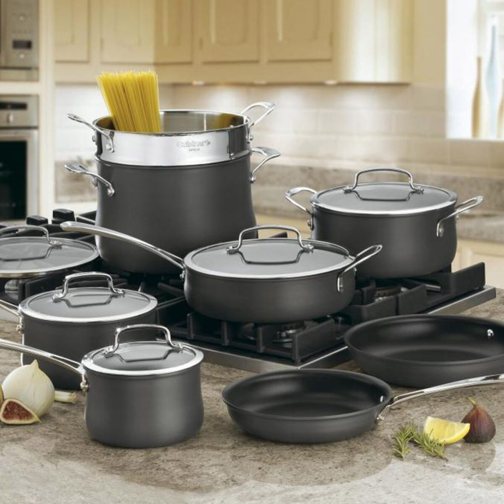 13 Piece Contour Hard Anodized Set - Image 2