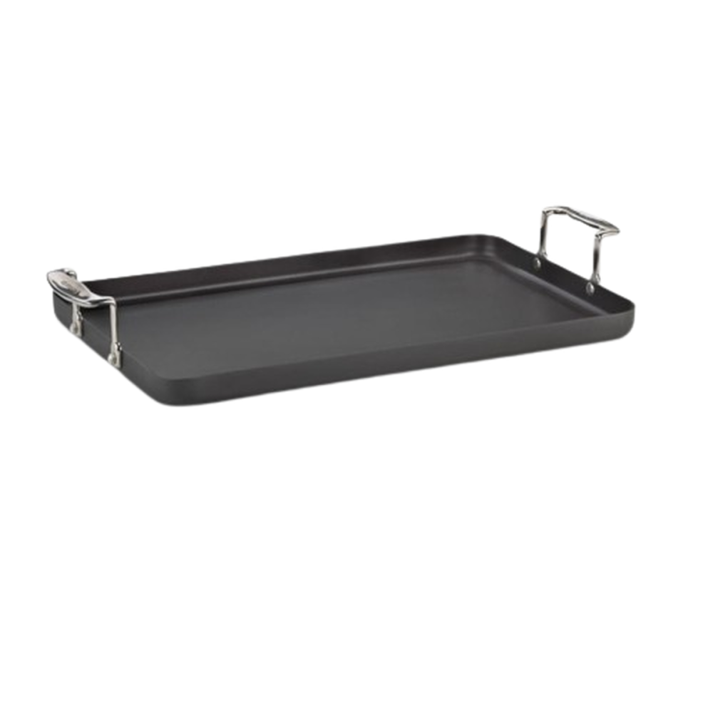Chef's Classic™ Nonstick Hard Anodized 13" x 20" Double Burner Griddle