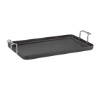 Chef's Classic™ Nonstick Hard Anodized 13" x 20" Double Burner Griddle