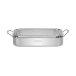 14" Lasagna Pan with Stainless Roasting Rack