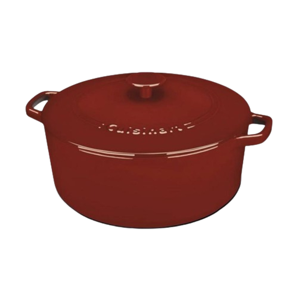 Chef’s Classic™ Enameled Cast Iron Cookware 7 Qt. Round Covered Casserole