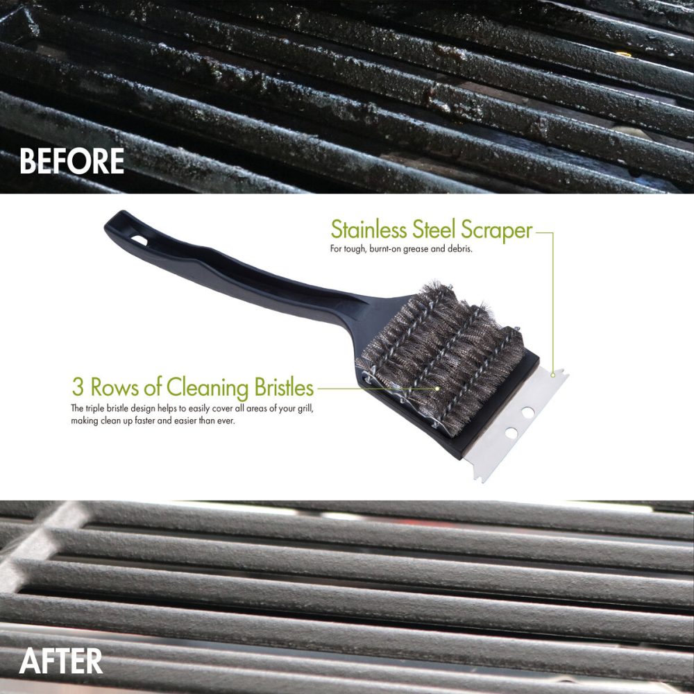Triple Bristle Grill Cleaning Brush - Image 5