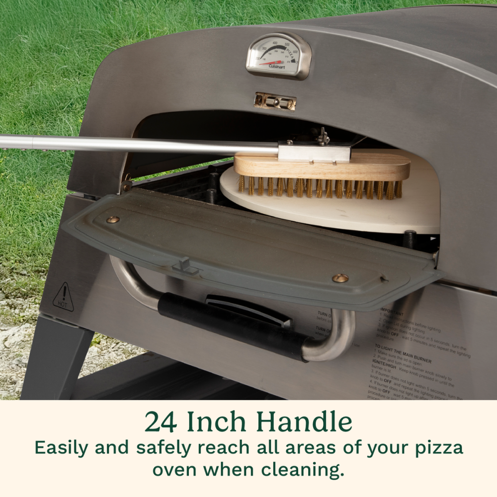 24" Pizza Stone Brush - Image 4