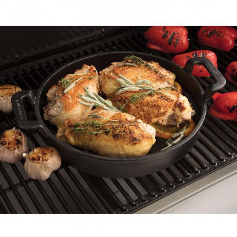 10" Cast Iron Griddle Pan - Image 3