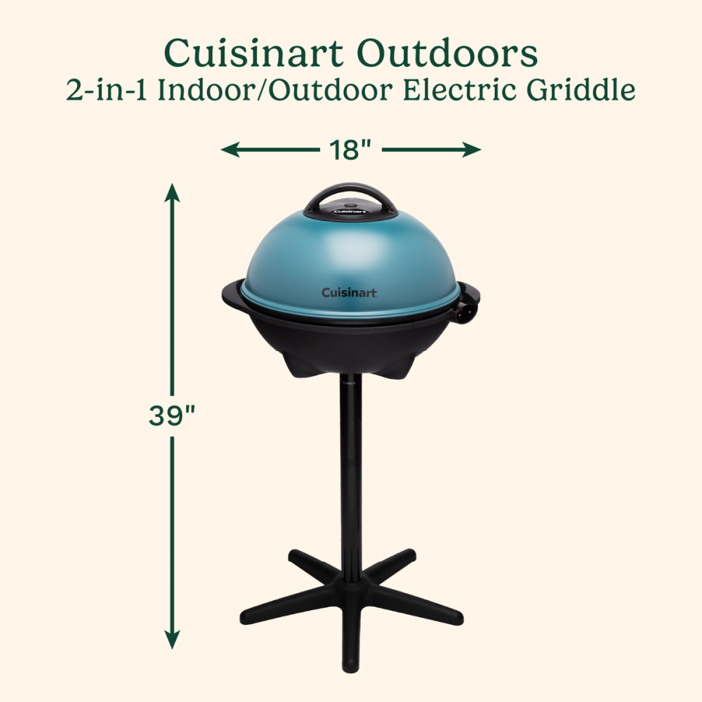 2-in-1 Indoor/Outdoor Electric Griddle - Image 2
