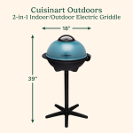 2-in-1 Indoor/Outdoor Electric Griddle - Image 2