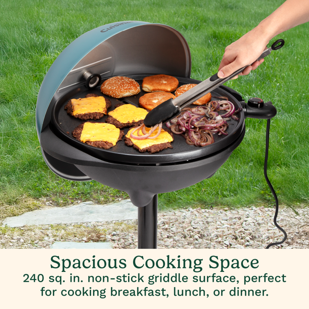 2-in-1 Indoor/Outdoor Electric Griddle - Image 3