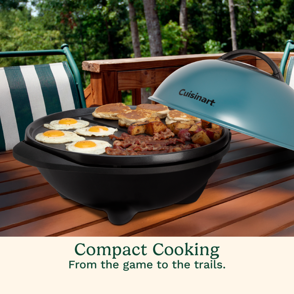2-in-1 Indoor/Outdoor Electric Griddle - Image 4