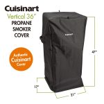 36" Vertical Propane Smoker Cover - Image 5