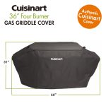 36" 4 Burner Gas Griddle Cover - Image 3