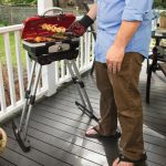 Petite Gourmet Portable Gas Grill with VersaStand - Image 4