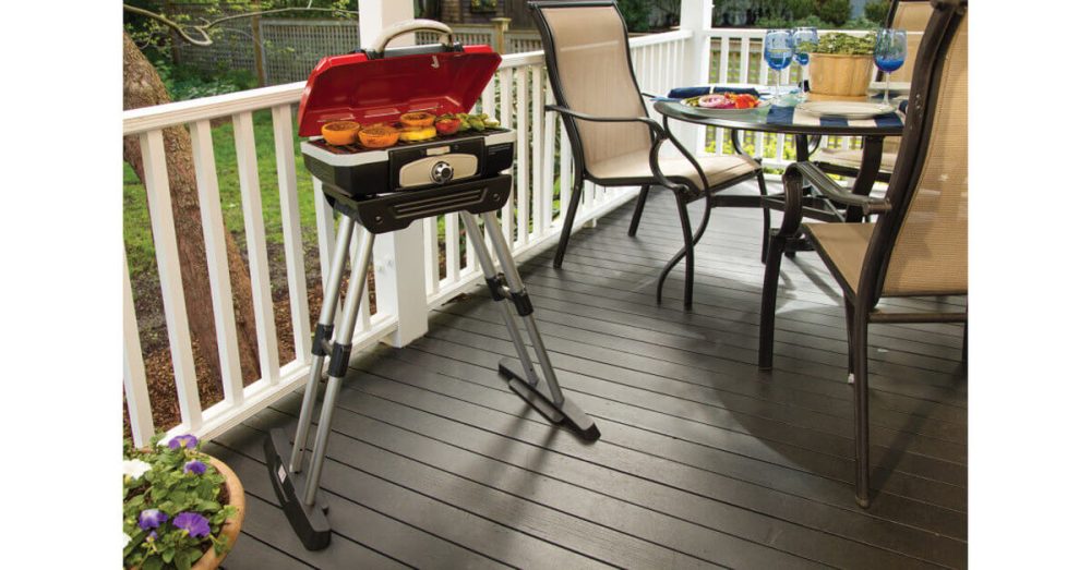 Petite Gourmet Portable Gas Grill with VersaStand - Image 5