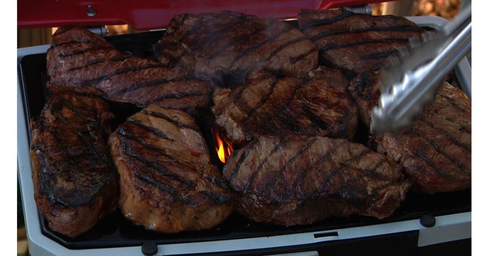 Petite Gourmet Portable Gas Grill with VersaStand - Image 8