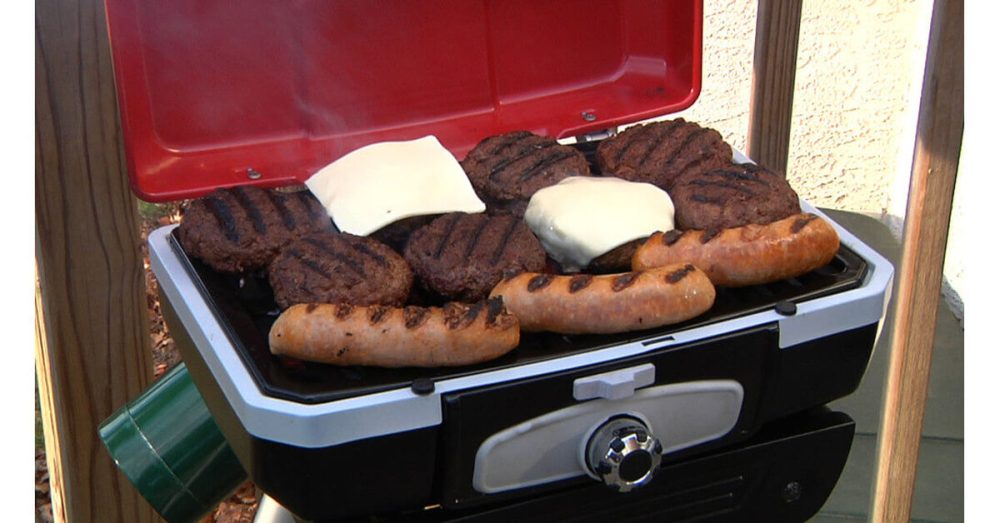 Petite Gourmet Portable Gas Grill with VersaStand - Image 7