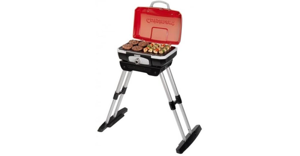 Petite Gourmet Portable Gas Grill with VersaStand - Image 2