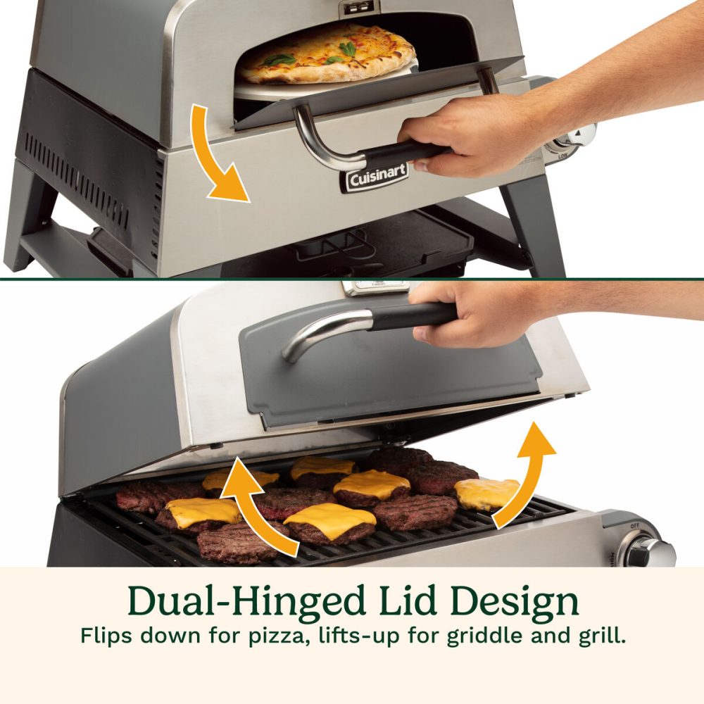 3-in-1 Grill, Griddle, and Pizza Oven - Image 6
