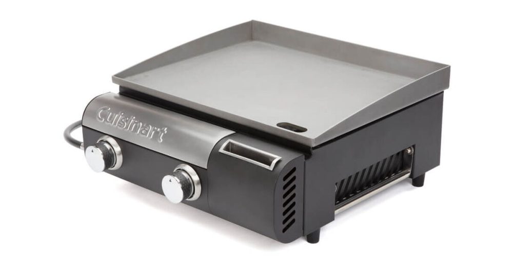 Gourmet Two Burner Gas Griddle