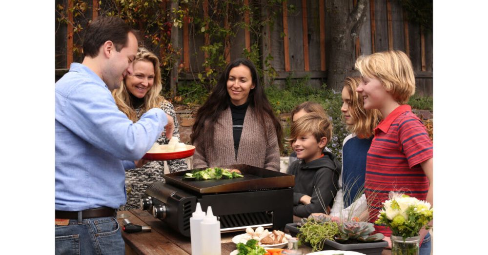 Gourmet Two Burner Gas Griddle - Image 5