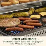 Propel+ Four Burner 3-in-1 Gas Grill (Grill, Griddle, Pizza Oven) - Image 6