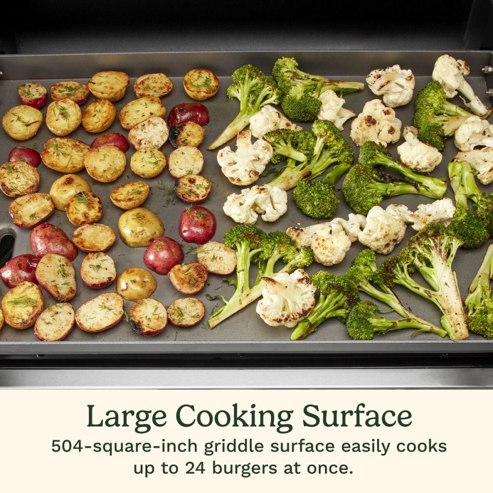 28" Outdoor Griddler - 2-in-1 Griddle & Broiler - Image 4
