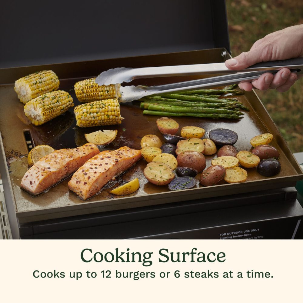 17" Tabletop Gas Griddle with Hood - Image 4