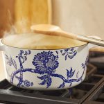 Caskata™ 5 Qt. Round Covered Casserole - Floral Landscape - Image 4