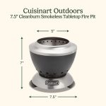7.5” Cleanburn Smokeless Table Top Fire Pit - Image 2