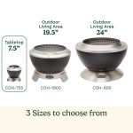 7.5” Cleanburn Smokeless Table Top Fire Pit - Image 4