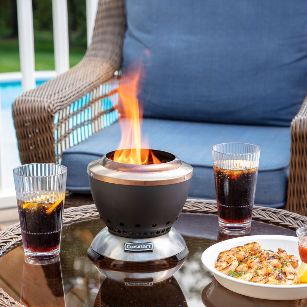 7.5” Cleanburn Smokeless Table Top Fire Pit - Image 9