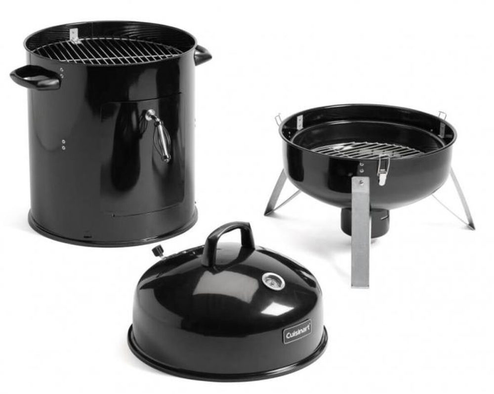 Vertical 18" Charcoal Smoker - Image 3
