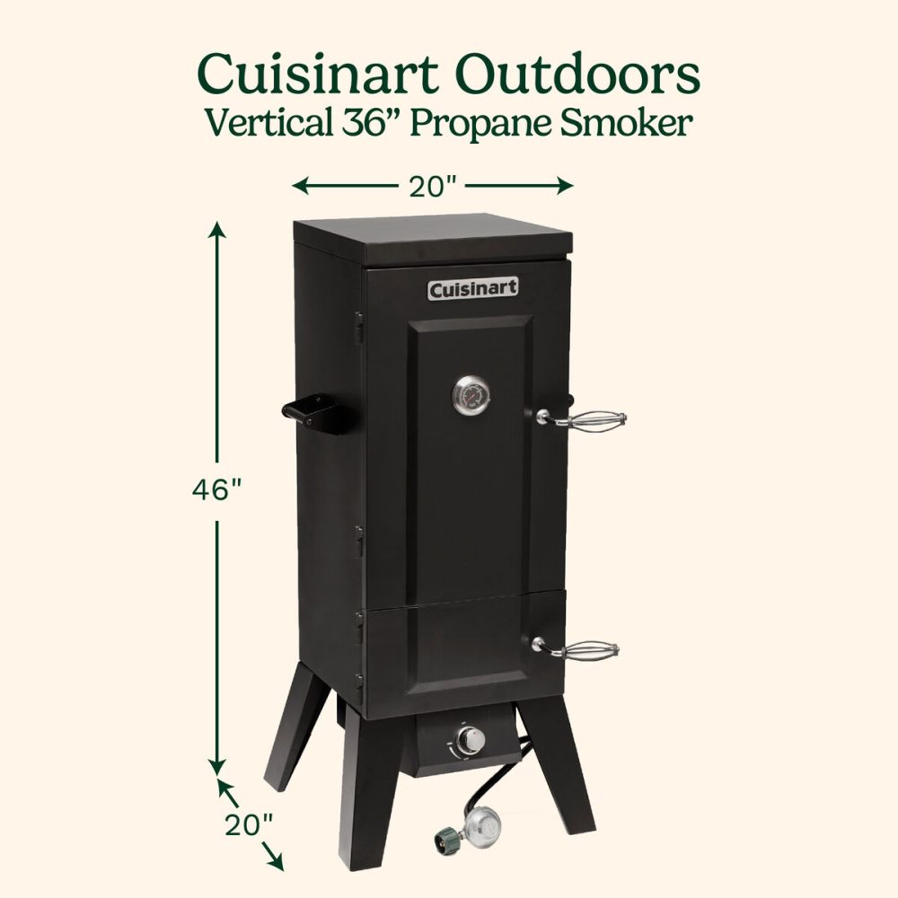 Vertical 36" Propane Smoker - Image 2