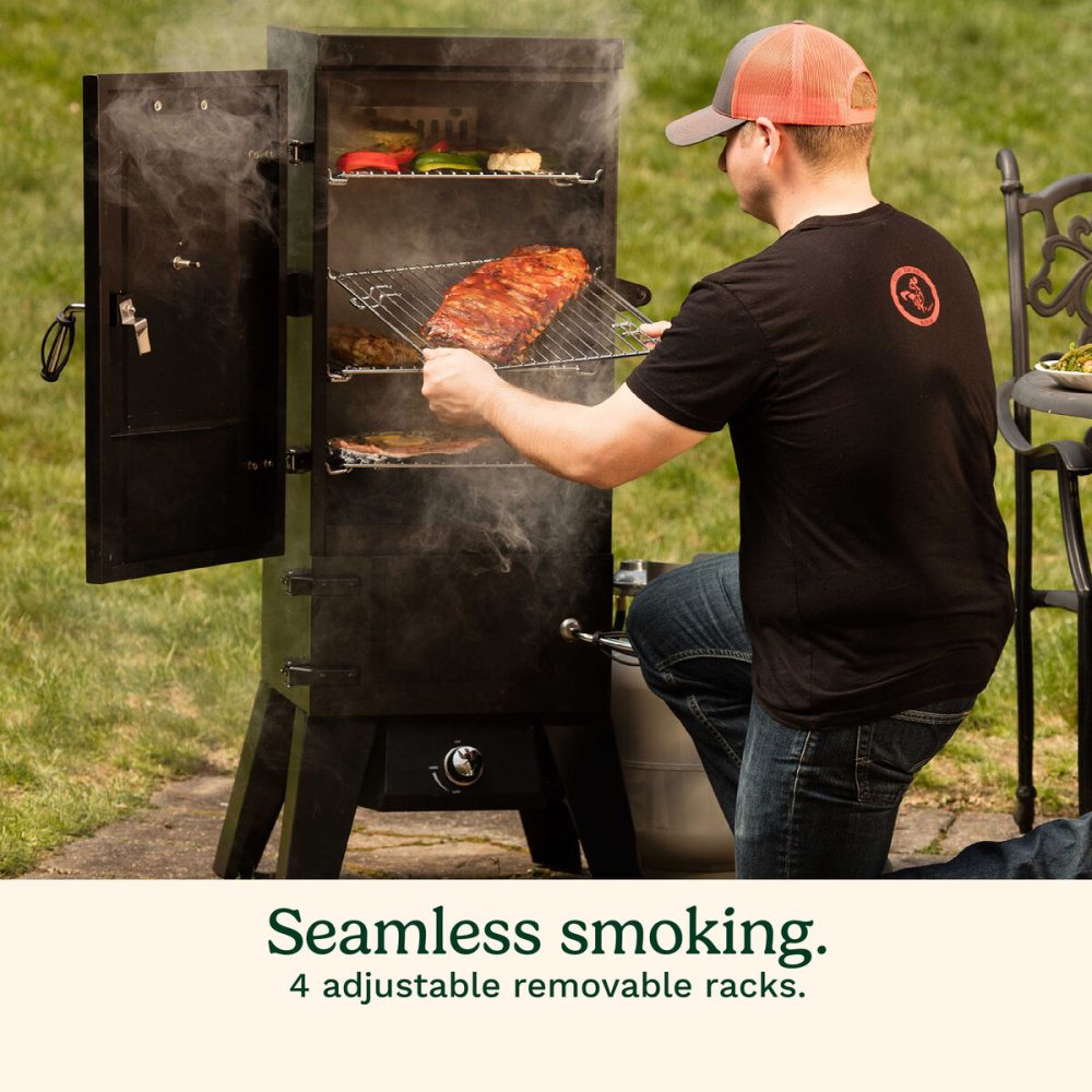 Vertical 36" Propane Smoker - Image 4