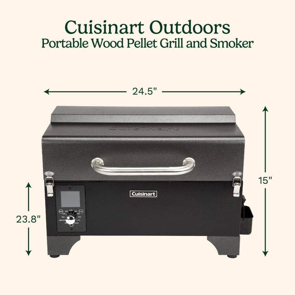 Portable Wood Pellet Grill and Smoker - Image 2