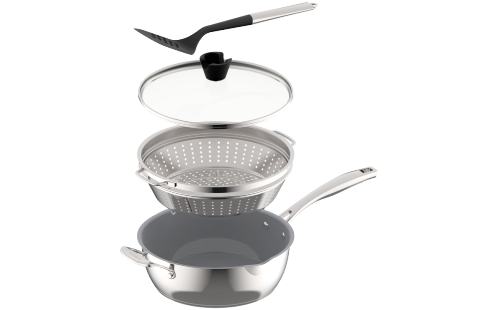 Preferred Pan 4-Pc Set Stainless Steel - Image 2