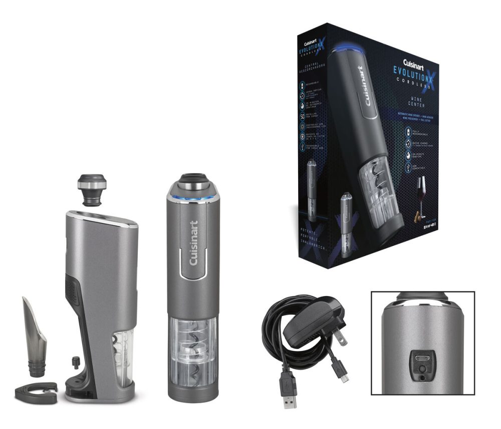 EvolutionX Cordless 4-in-1 Wine Opener - Image 3