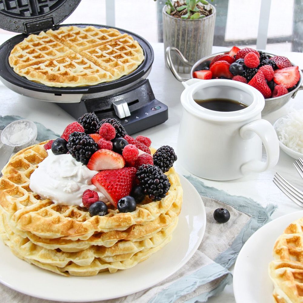 Round Classic Waffle Maker - Image 5