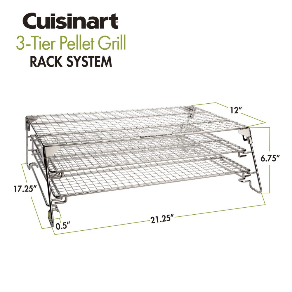3-Tier Pellet Grill Rack System - Image 7
