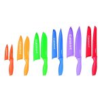 12 Piece Nonstick Color Knife Set with Blade Guards - Image 3