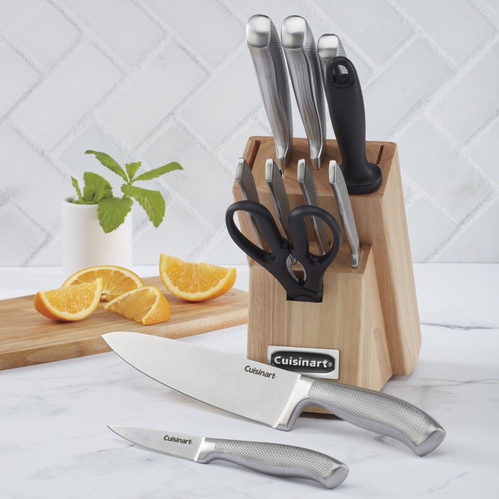 Classic 12pc Stainless Steel Knife Block Set - Image 2