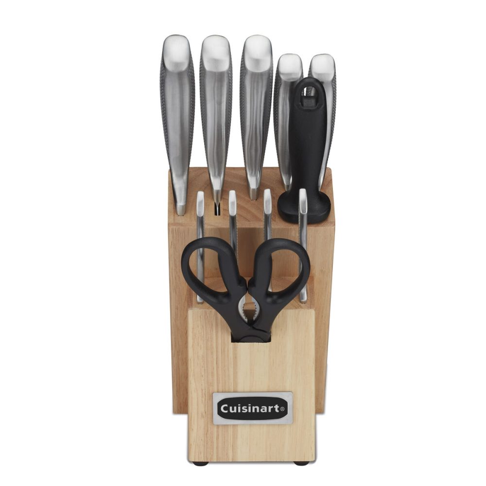 Classic 12pc Stainless Steel Knife Block Set - Image 3