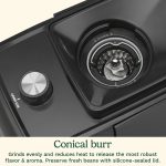 Espresso & Coffee Conical Burr Grinder - Image 6