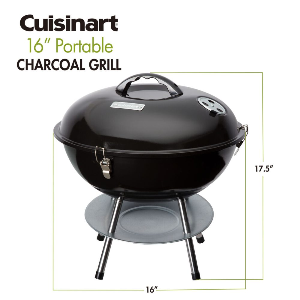 16" Portable Charcoal Grill - Image 6