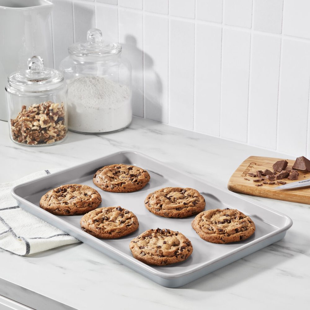 Culinary Collection 15″ Baking Sheet - Gorgeous Gray - Image 3