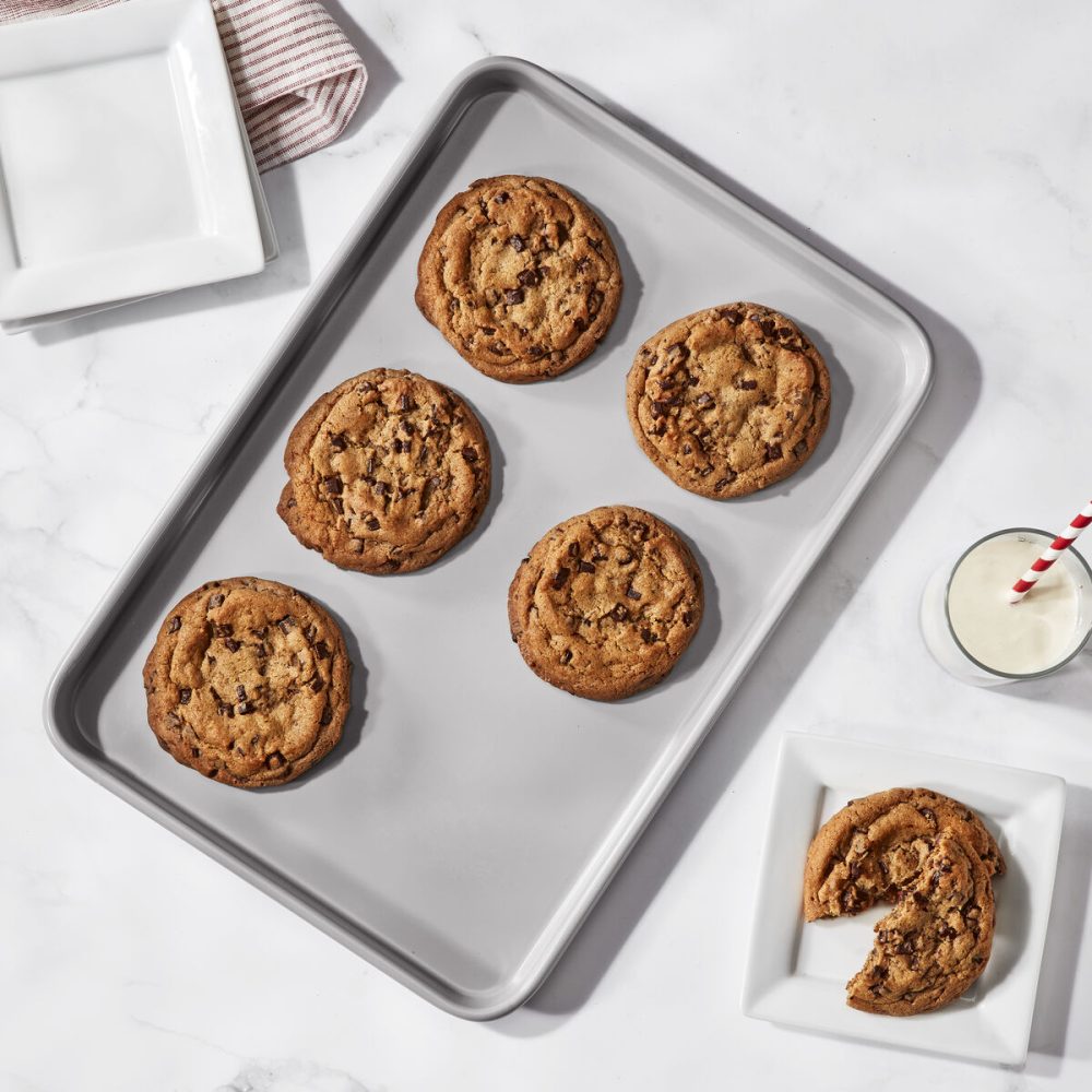 Culinary Collection 15″ Baking Sheet - Gorgeous Gray - Image 5