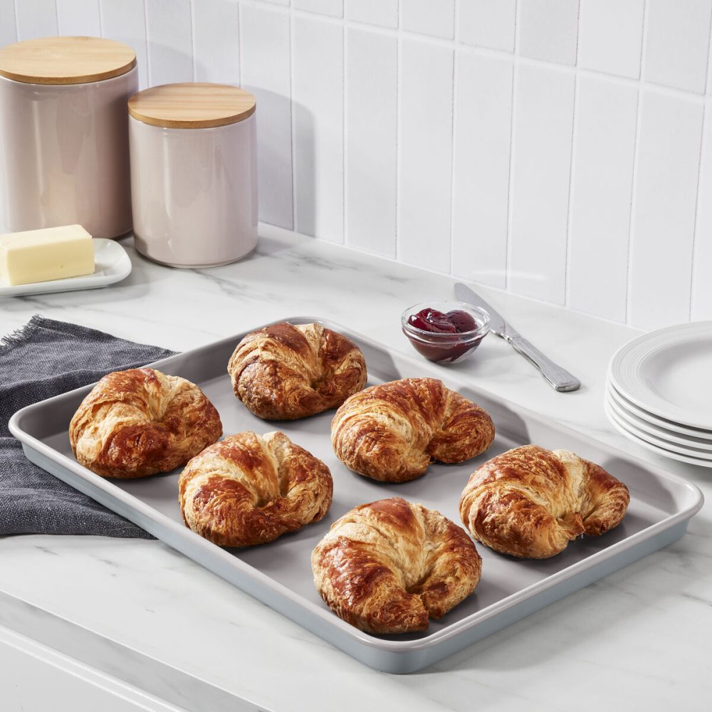 Culinary Collection 17″ Baking Sheet - Gorgeous Gray - Image 3