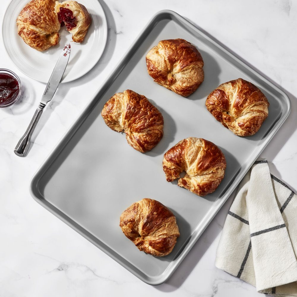 Culinary Collection 17″ Baking Sheet - Gorgeous Gray - Image 5